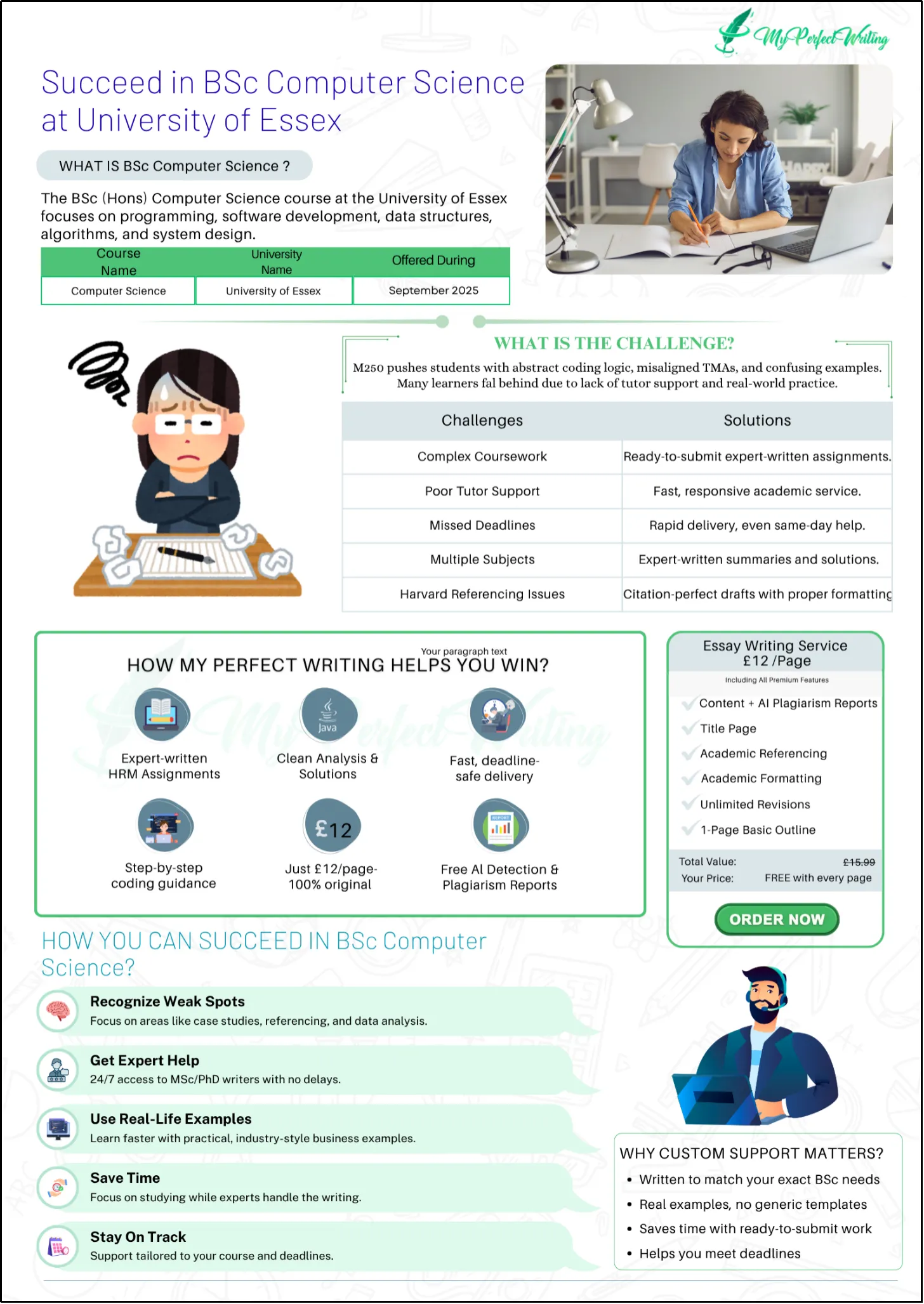Is BSc (Hons) Computer Science at Essex University Online Becoming Overwhelming?