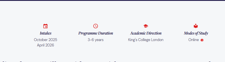 BSC Psychology Programme | University of London (UK)