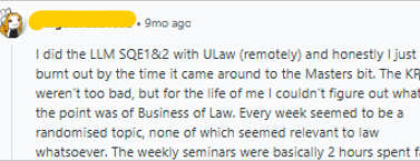 Student on Reddit Complaining about Randomised Topics