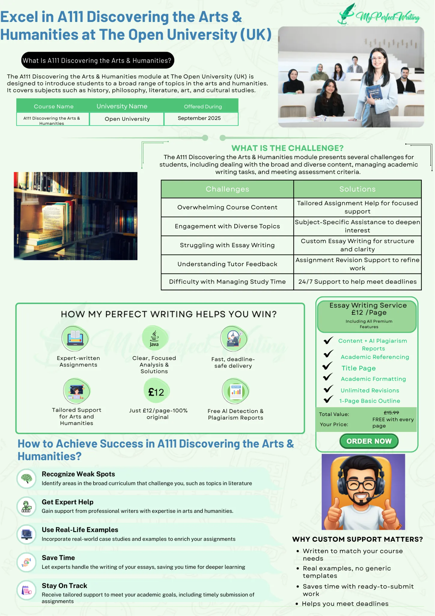 Students' Challenges and My Perfect Writing Solutions