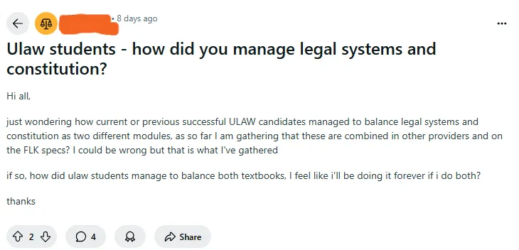 Students' concerns about managing the textbooks with course study at ULAW.