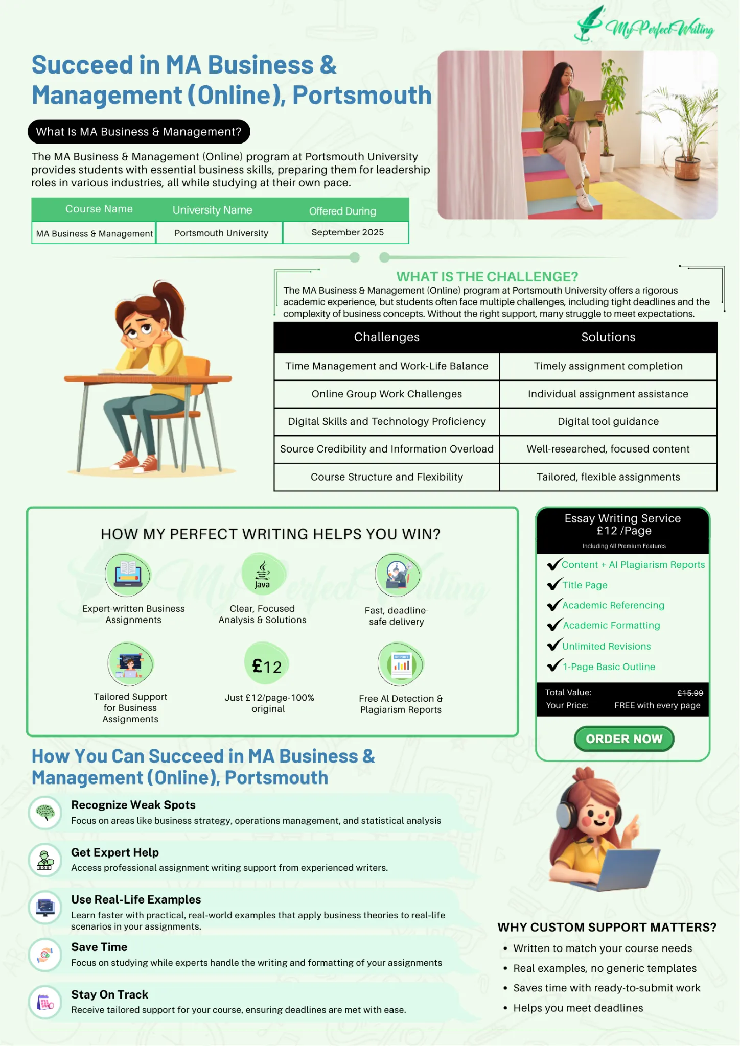 Students' Challenges and My Perfect Writing Solutions