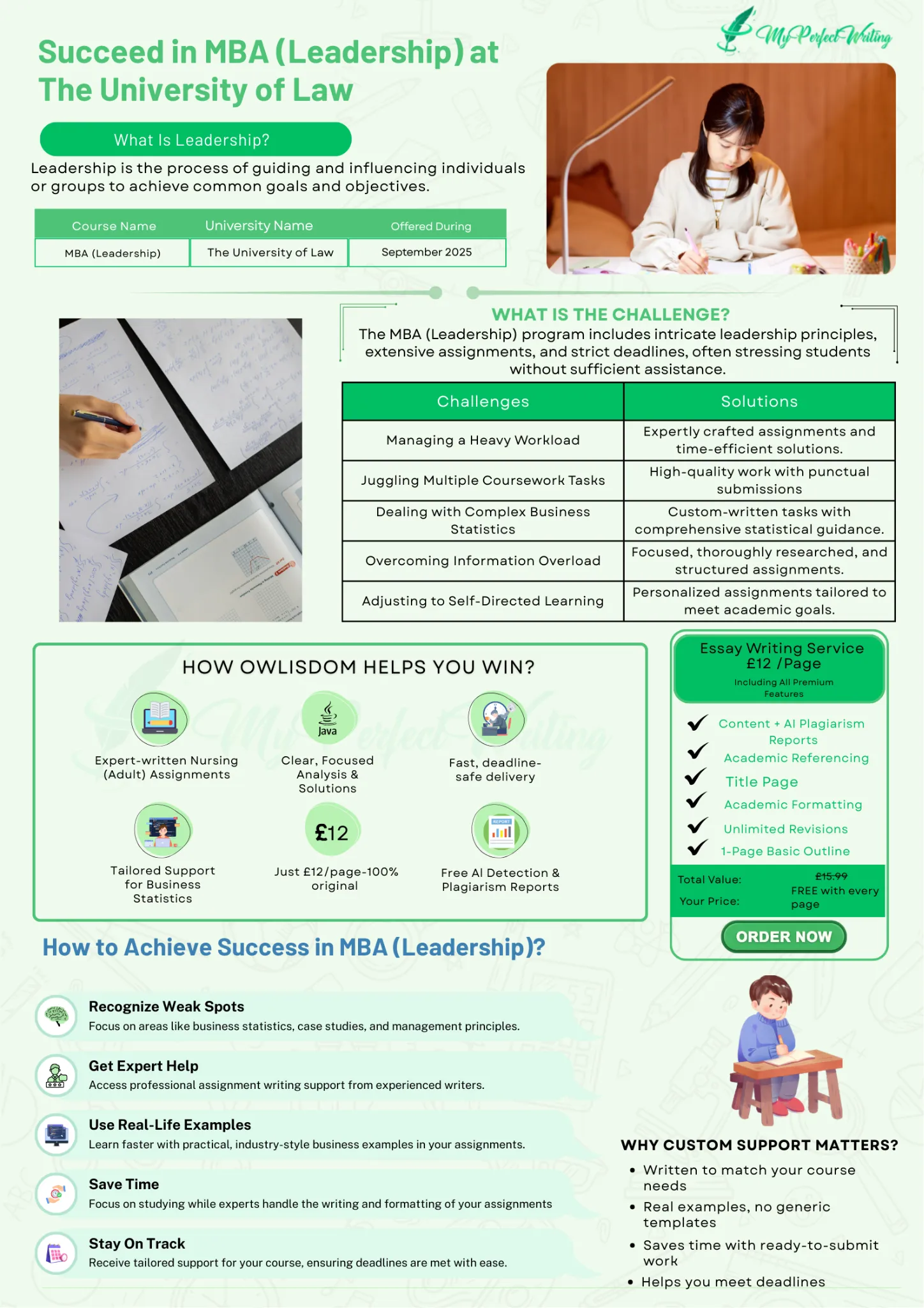 What Are the Struggles of MBA (Leadership) Students at The University of Law?