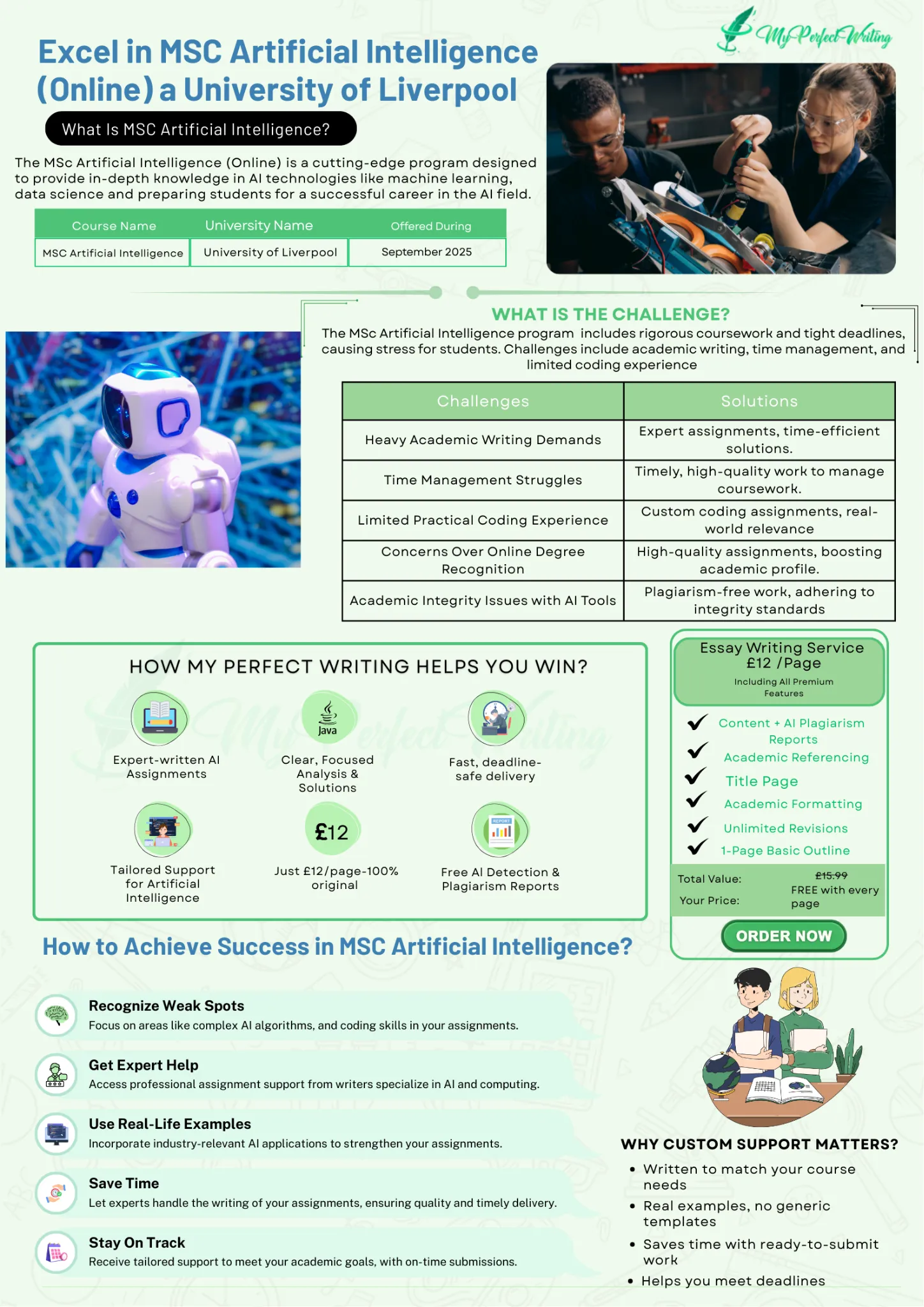 Students' Challenges and My Perfect Writing Solutions