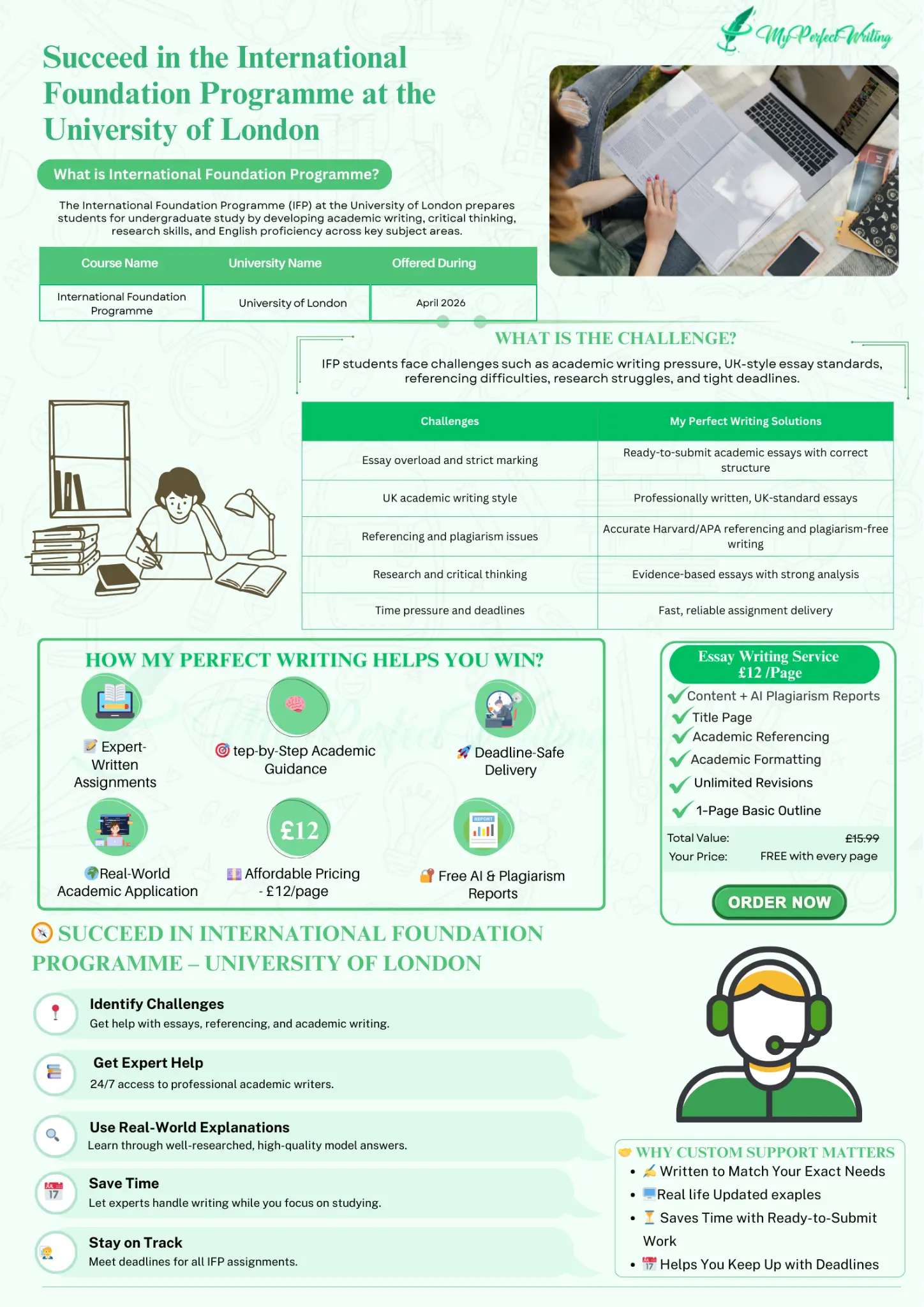 Why Do Students in the International Foundation Programme at the University of London Struggle with Academic Writing and Assignments?