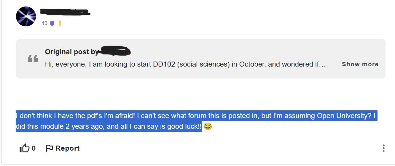 The Student hideously mentioned the complexity of DD102