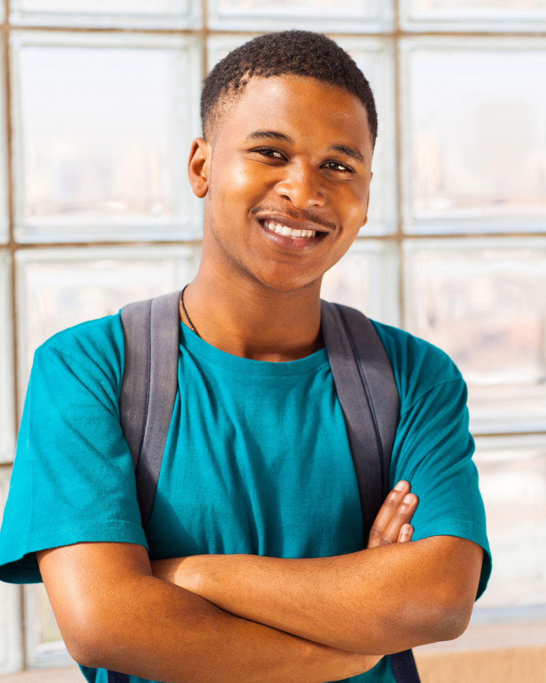 Sample CV profile photo &mdash; Leo Martins (fictional candidate)
